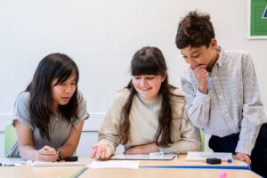 advanced student learning math online with AoPS program