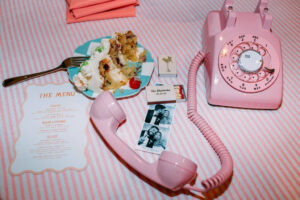 Vintage rotary phone audio guest book for weddings and special events